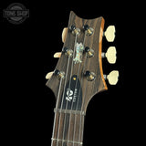 Headstock of PRS 40th Anniversary Custom 24-08 Semi-Hollow Limited Faded Whale Blue Natural Back.