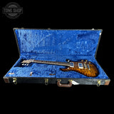 PRS Wood Library McCarty 594 10-top Quilt Black Gold Wraparound Korina in case.