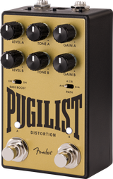 Angled front shot of Fender Pugilist Distortion V2 against a white background