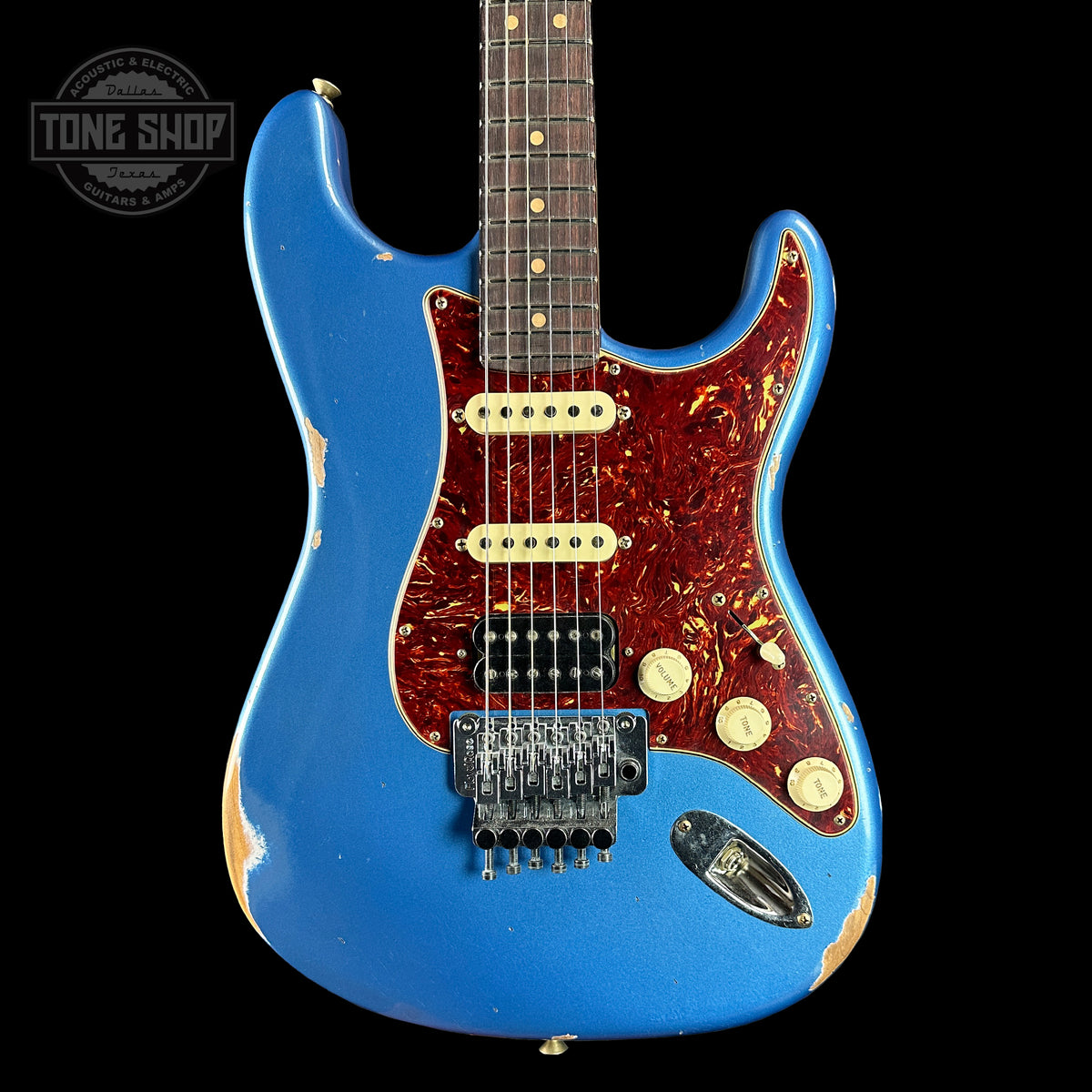 Fender Custom Shop 69 Stratocaster Relic HSS Lake Placid Blue 