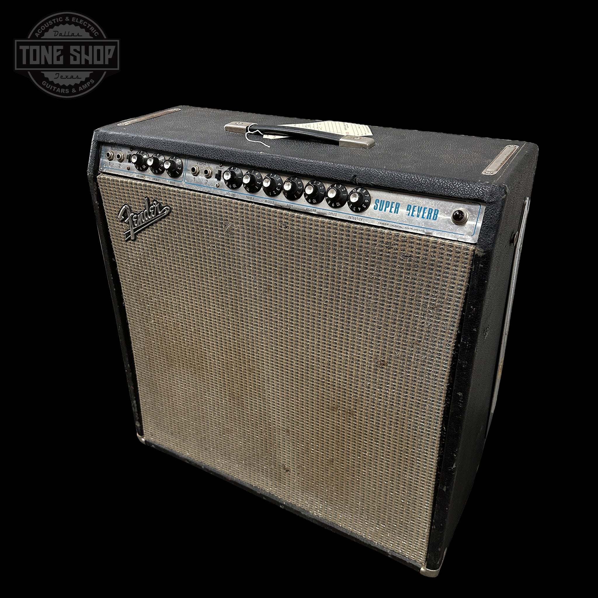 Vintage 1971 Fender Super Reverb 40w 4x10 TSU20099 – Tone Shop Guitars