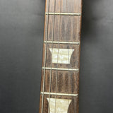 Frets and fretboard of Used 2009 Epiphone SG White.