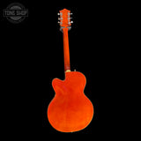 Full back of Used 2011 Gretsch Electromatic G5120 Orange Humbuckers.