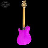 Full back of Used 2017 PRS Paul Reed Smith SE NF53 Purple Dog Hair.