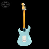 Full back of Used 2018 Fender Classic Series 50s Stratocaster Daphne Blue.