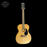 Full front of Used 2020 Martin 000-12e Koa Road Series.