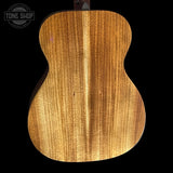 Back of Used 2020 Martin 000-12e Koa Road Series.