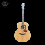 Full front of Used 2021 Guild F-2512E Maple Westerly Collection Jumbo 12-String.
