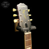Headstock of Used 2022 Epiphone 1959 Les Paul Standard Reissue Factory Burst.