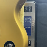 Used 2022 Epiphone Les Paul Special on scale displaying weight.