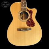 Front of Used 2023 Guild OM-150ce Acoustic.