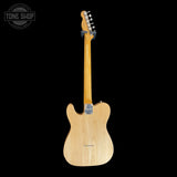 Full back of Used 2024 Squier Classic Vibe '70's Telecaster Thinline Natural.