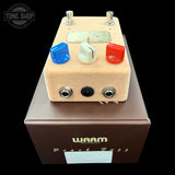 Back panel of Used 2025 Warm Audio The Black Keys Peach Fuzz Limited.