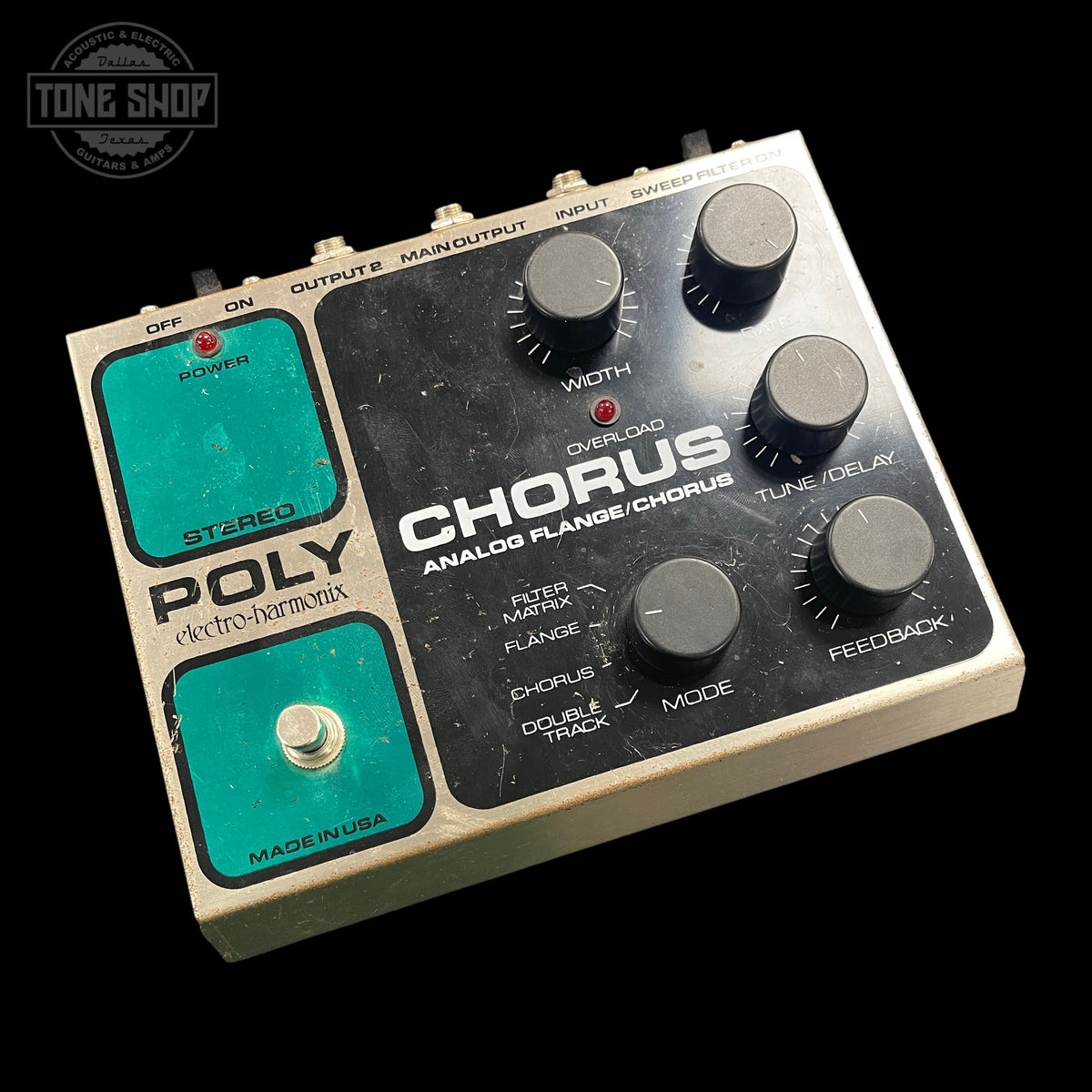 Front angle of Used 90's Electro Harmonix PolyChorus.