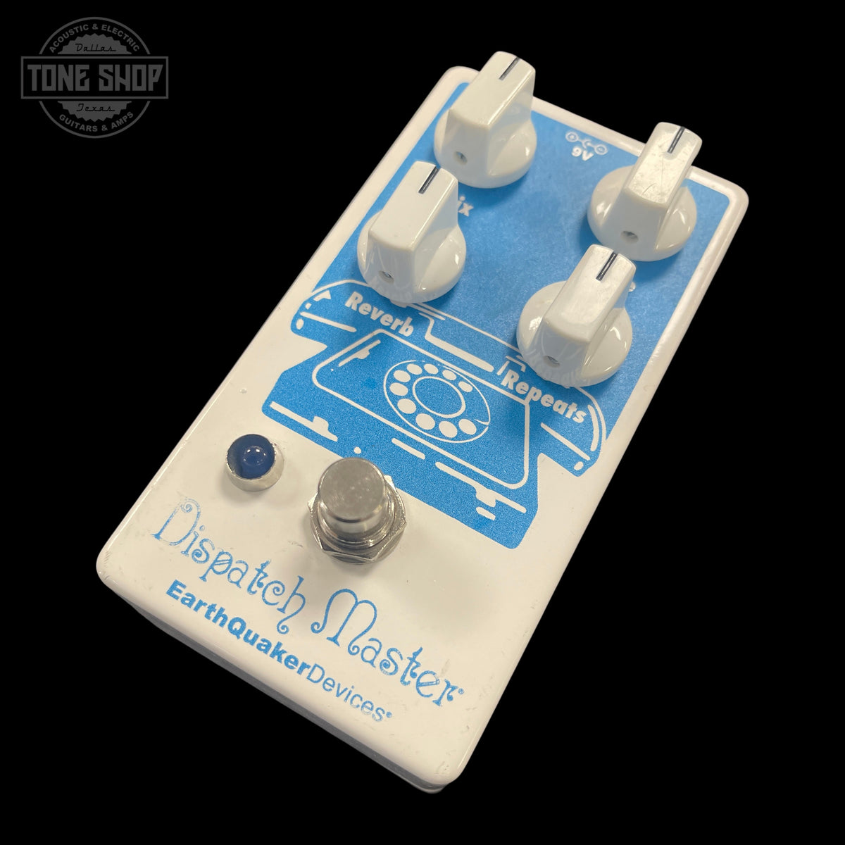 Front of Used Earthquaker Devices Dispatch Master Delay+Reverb.