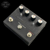 Front angle of Used Jackson Audio Twin Trem Optical / Harmonic Pedal.