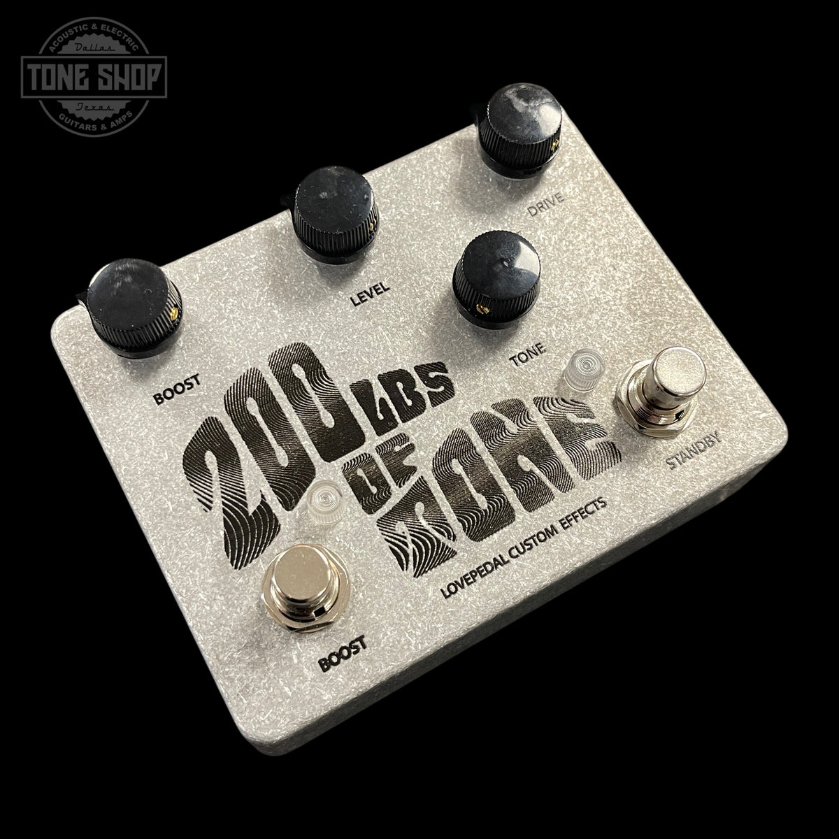 Front angle of Used Lovepedal 200lbs of Tone Custom.