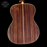Back of Used Martin OM-28 Modern Deluxe w/ LR Baggs HiFi Duet.