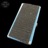 Bottom of Used MXR M103 Blue Box Octave Fuzz Pedal.
