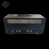 Back panel of Used Port City Pearl 50w Guitar Amp Head.