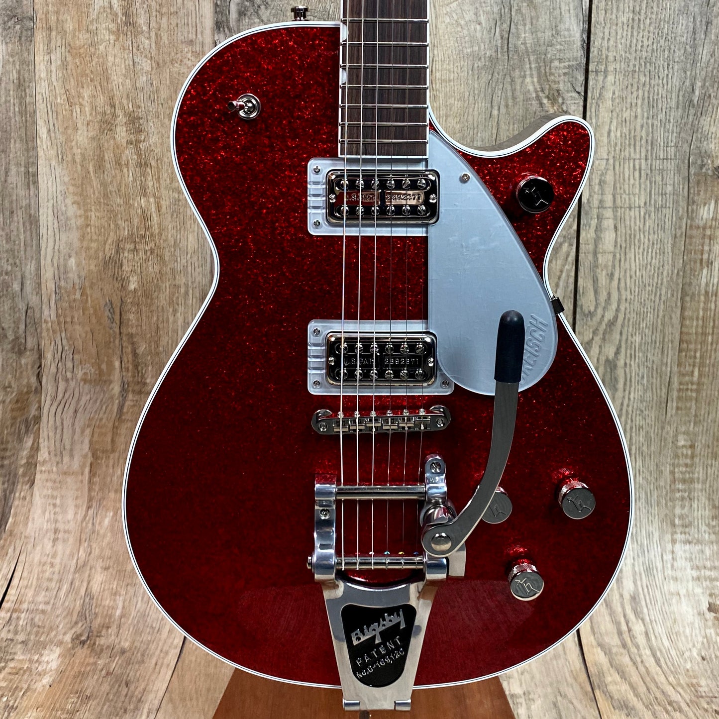 Gretsch G6129T Players Edition Jet FT w/Bigsby RW Red Sparkle w/case