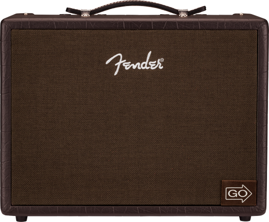 Front of Fender Acoustic Junior GO.