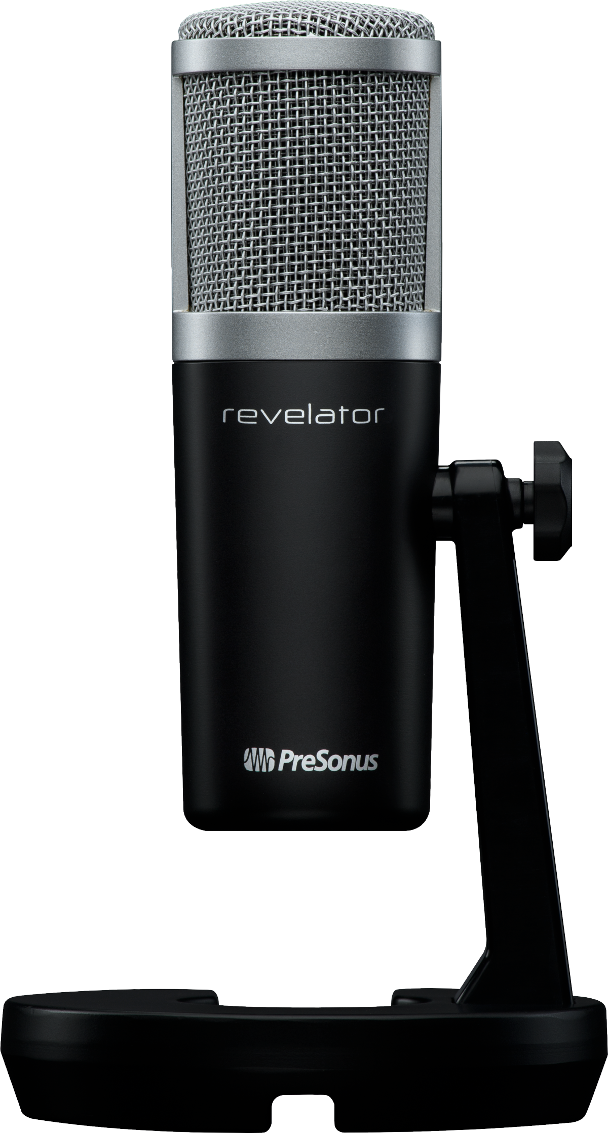 Back of PreSonus Revelator Microphone Black.