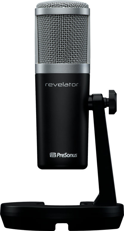 Back of PreSonus Revelator Microphone Black.