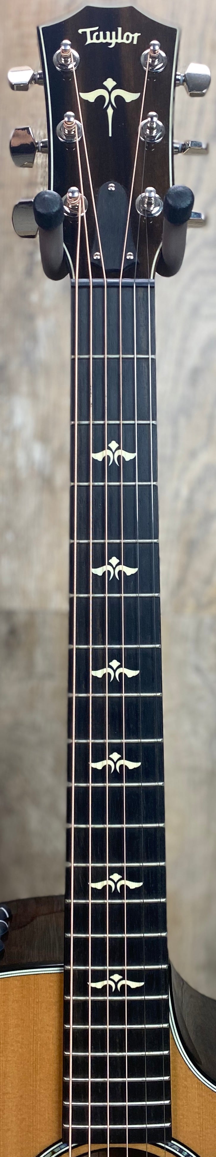 Taylor 614ce Acoustic Guitar fretboard and headstock Tone Shop Guitars Dallas