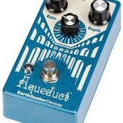 Front right angle of Earthquaker Devices Aqueduct Vibrato.