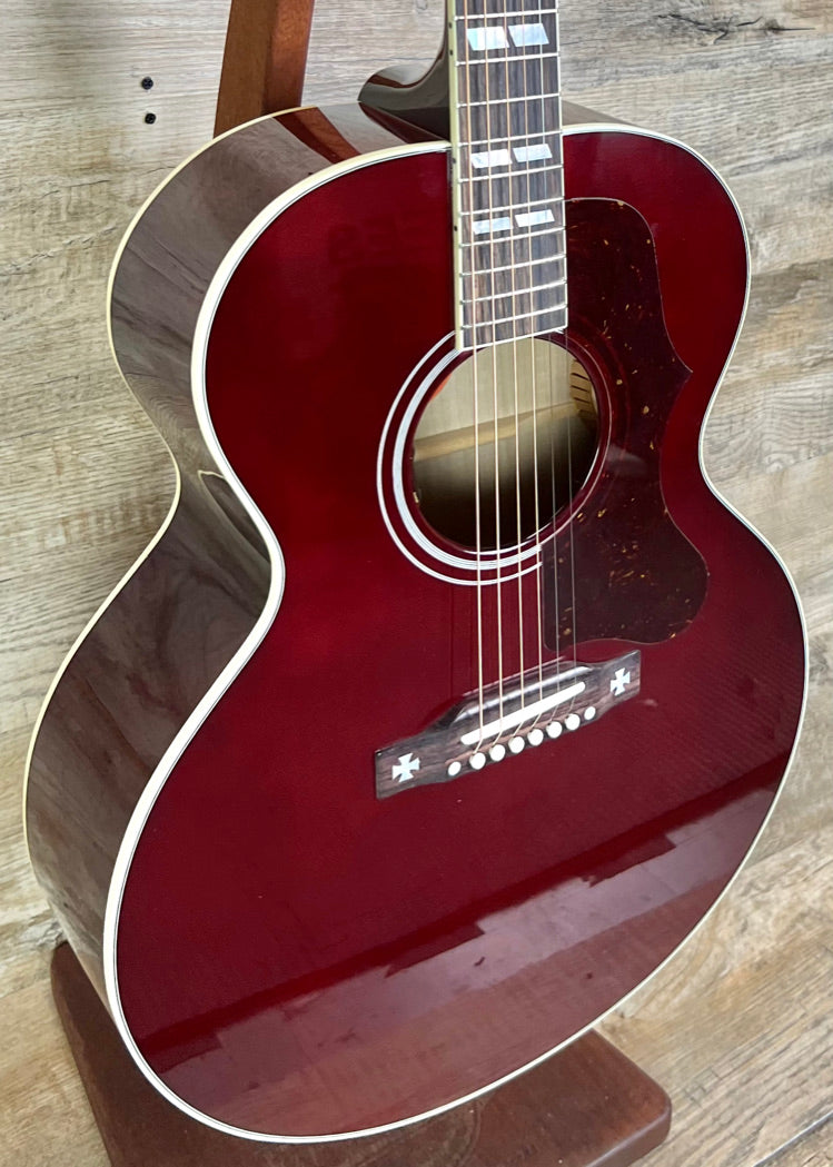 Gibson Custom Shop M2M J-185 Original Wine Red w/case Tone Shop Exclusive