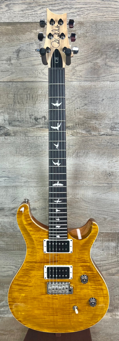 Full frontal of PRS Paul Reed Smith CE 24 Amber.