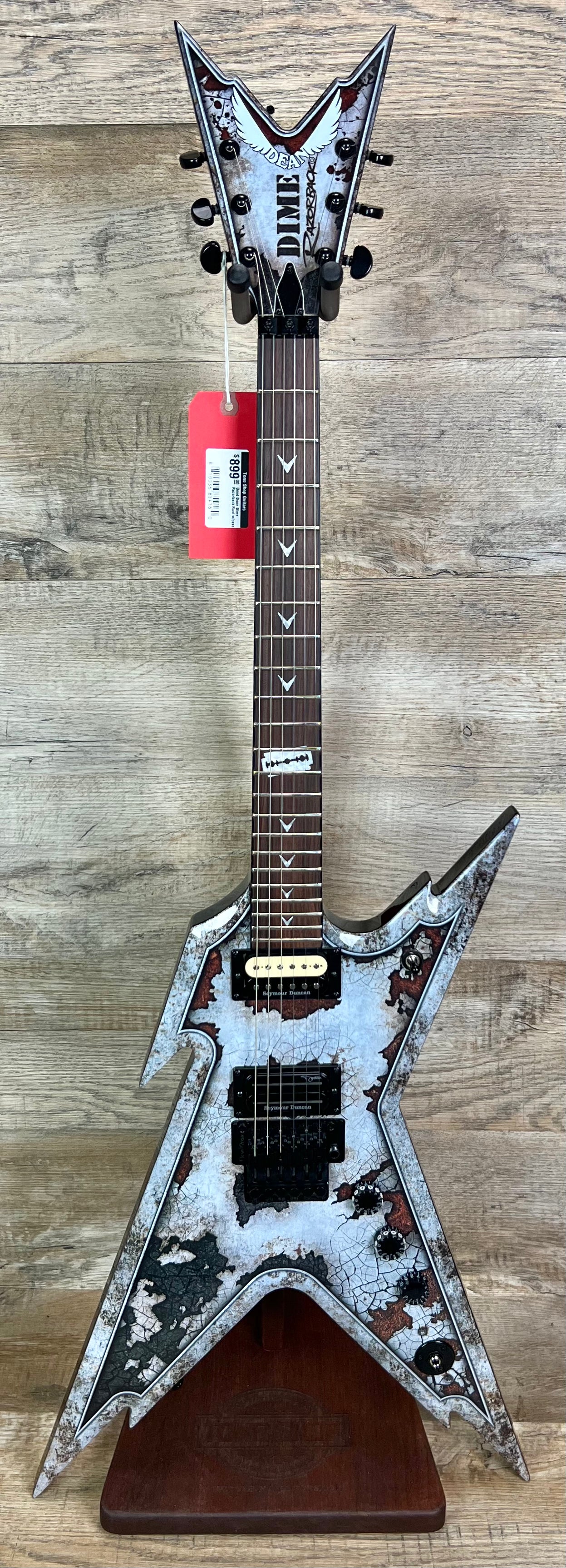 Used Dean Dime Razorback Rust w/case – Tone Shop Guitars