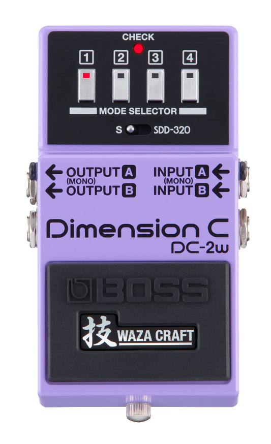 Top down of Boss DC-2W Dimension C Waza Craft.
