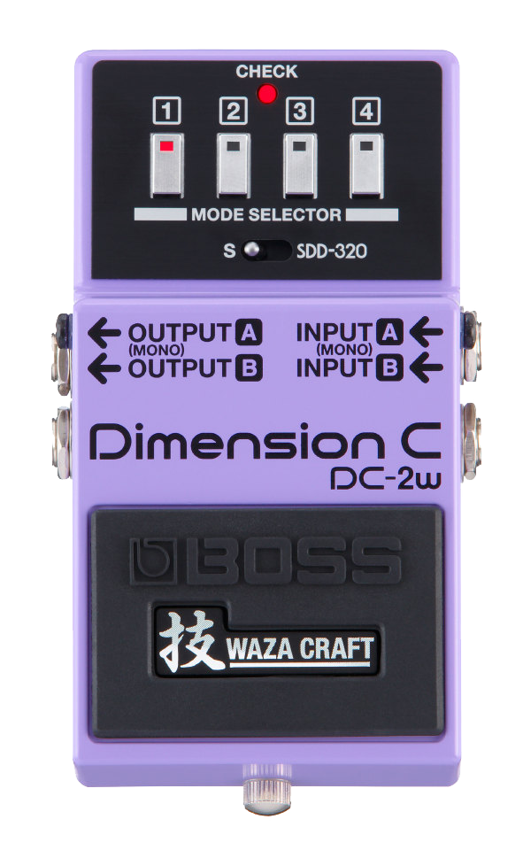 Top down of Boss DC-2W Dimension C Waza Craft.