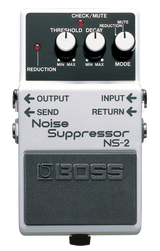 Top down of Boss NS-2 Noise Suppressor.