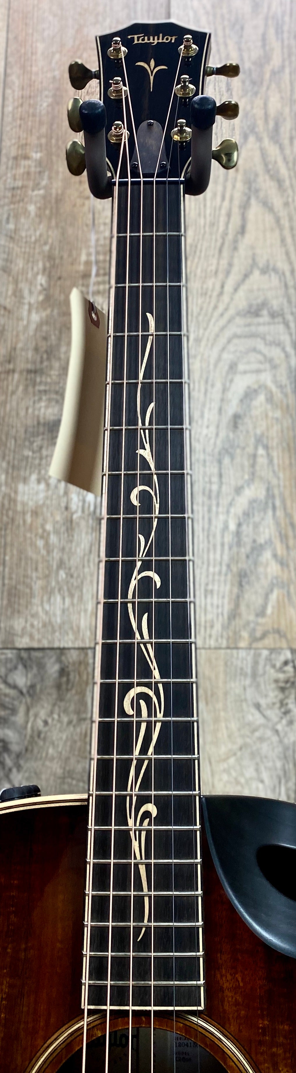 Taylor K26ce Acoustic Guitar fretboard and headstock Tone Shop Guitars Dallas Fort Worth