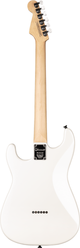Back of Charvel Jake E Lee Signature Pro-Mod So-Cal Style 1 HSS HT RW Pearl White.