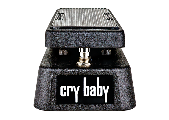 Front of Dunlop GCB95 Cry Baby Wah.