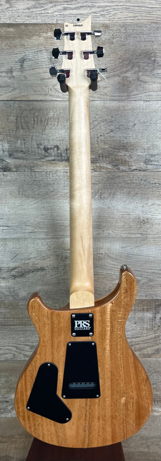 Full back of PRS Paul Reed Smith CE 24 Amber.