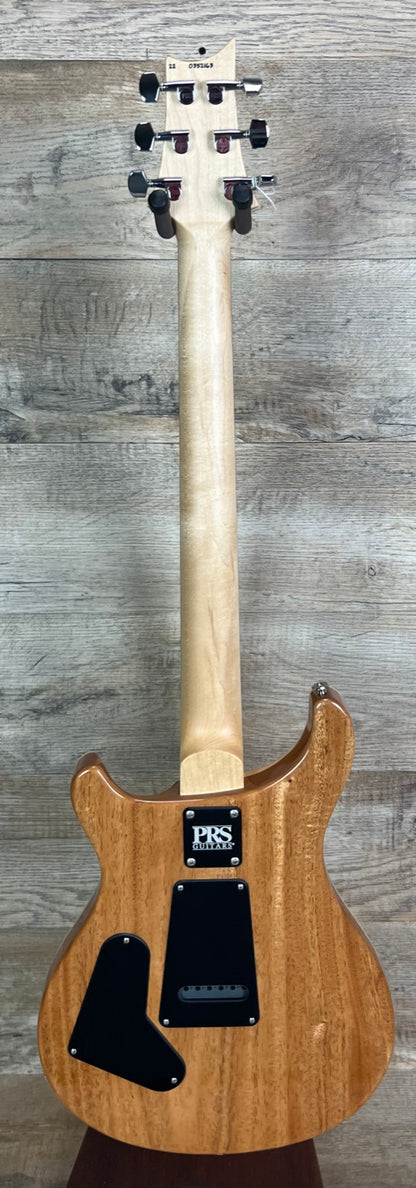 Full back of PRS Paul Reed Smith CE 24 Amber.