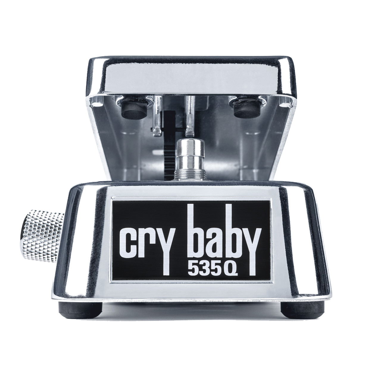 Front of Dunlop Cry Baby Q-Chrome 535Q-C.