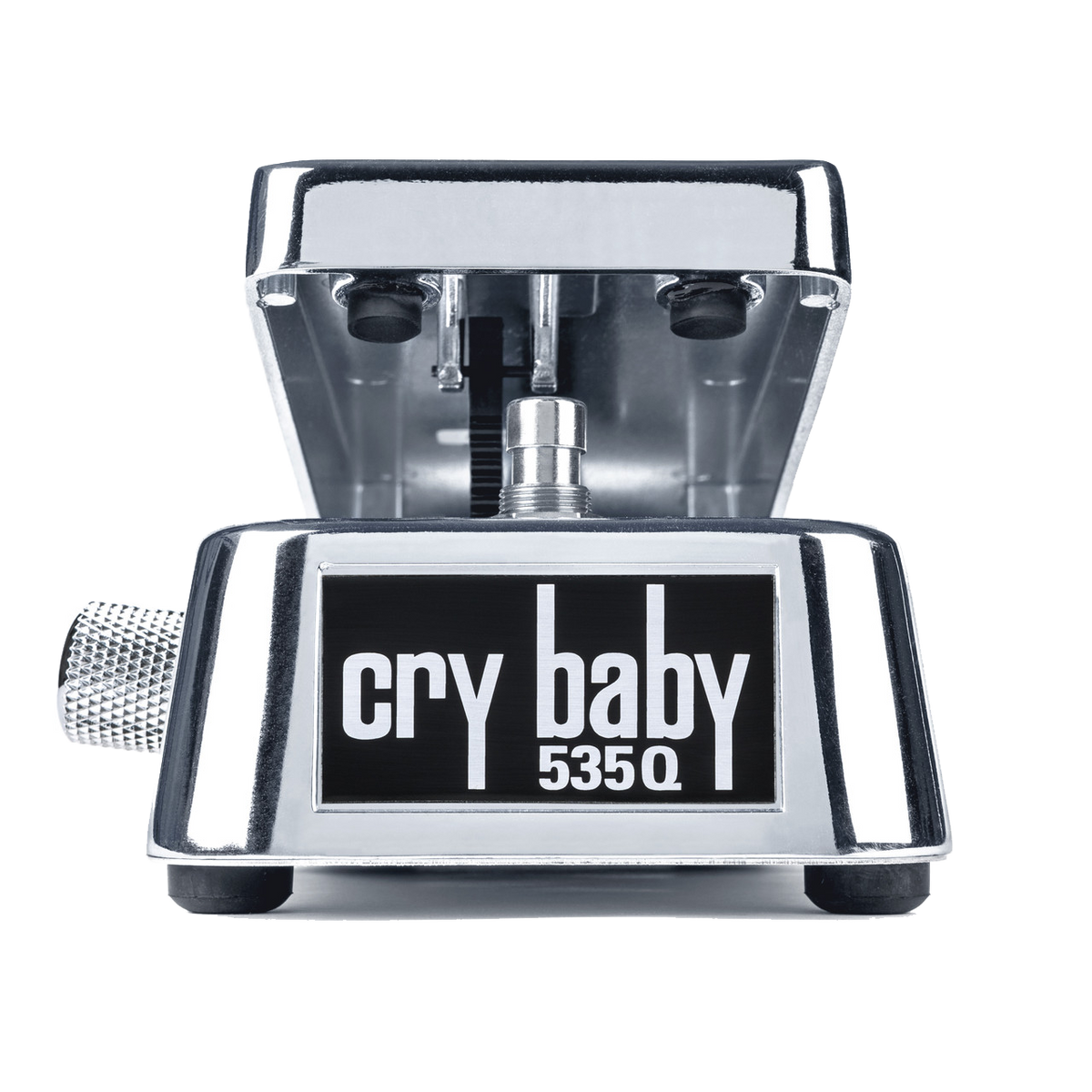 Front of Dunlop Cry Baby Q-Chrome 535Q-C.