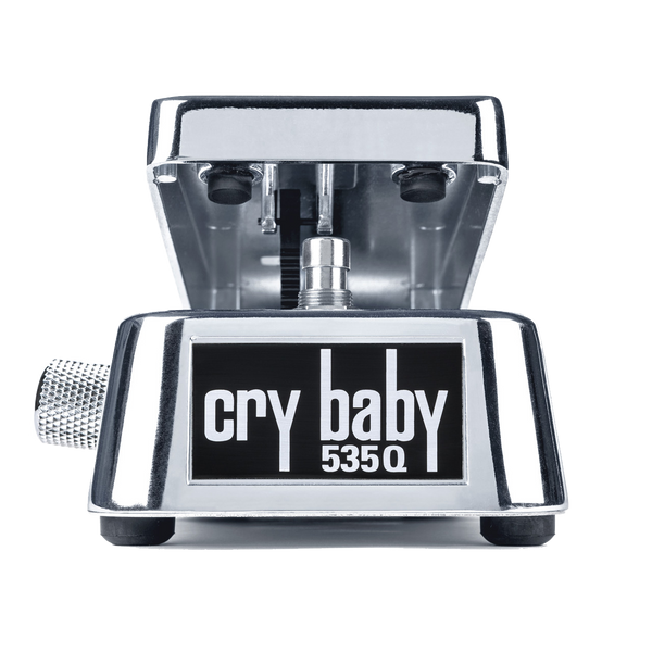 Front of Dunlop Cry Baby Q-Chrome 535Q-C.
