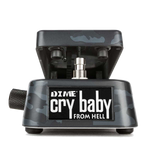 Front of Dunlop DB01B Dimebag Cry Baby From Hell Wah Black Camo.