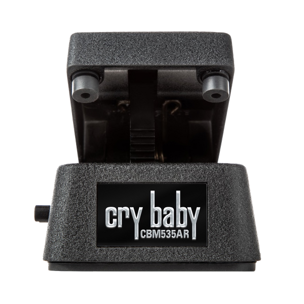 Front of Dunlop CBM535QAR Cry Baby Mini Auto-Return Wah.