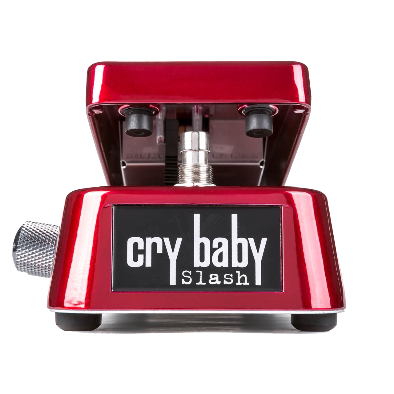 Front of Dunlop SW95 Slash Signature Cry Baby Wah.
