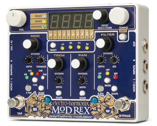 EHX Electro-Harmonix Mod Rex Polyrhythmic Modulator