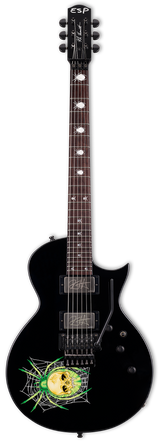 Full frontal of ESP KH-3 Black Spider.