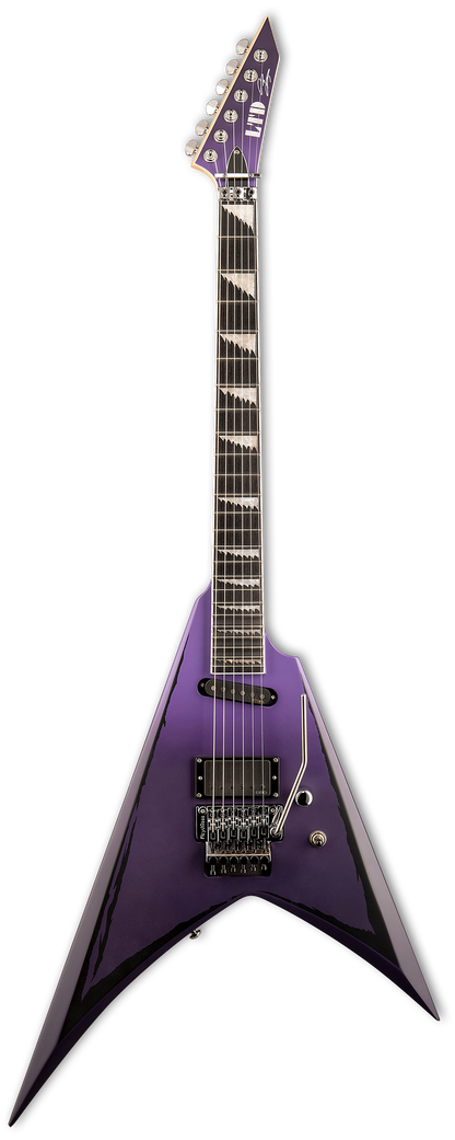 ESP LTD Alexi Ripped Purple Fade Satin w/case
